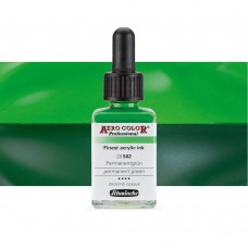 Schmincke Aero Color Finest Acrylic Ink 28 ml / 502 Permanent Green